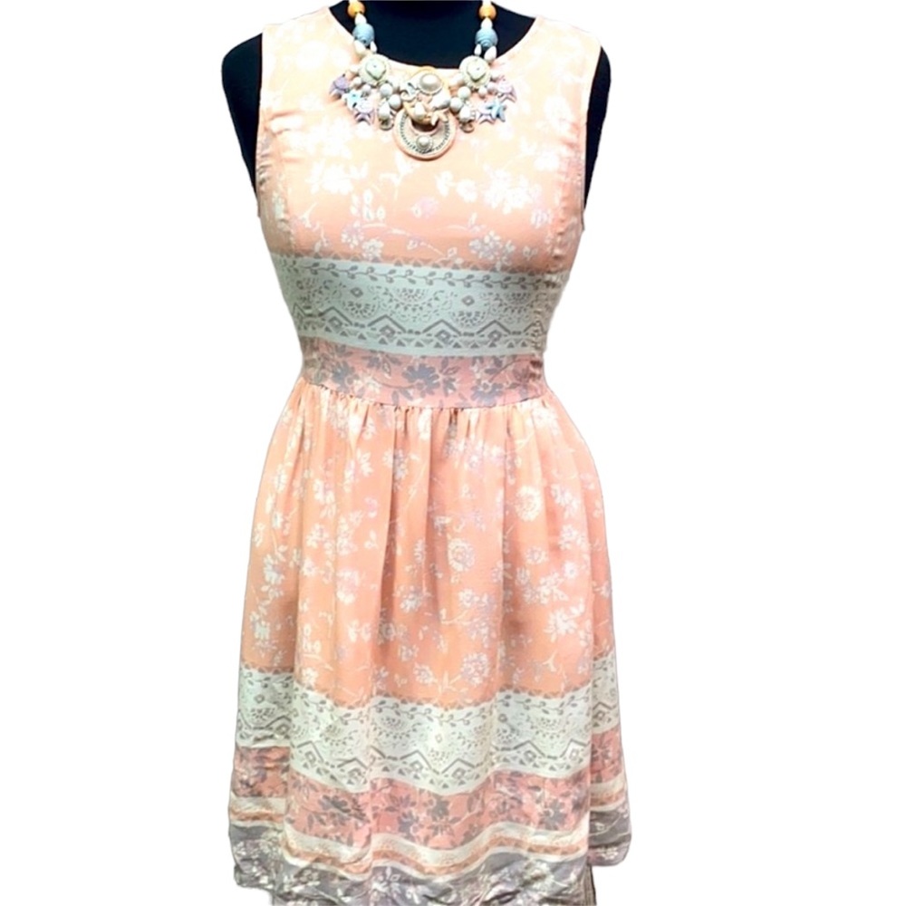 Under Skies Floral Dress